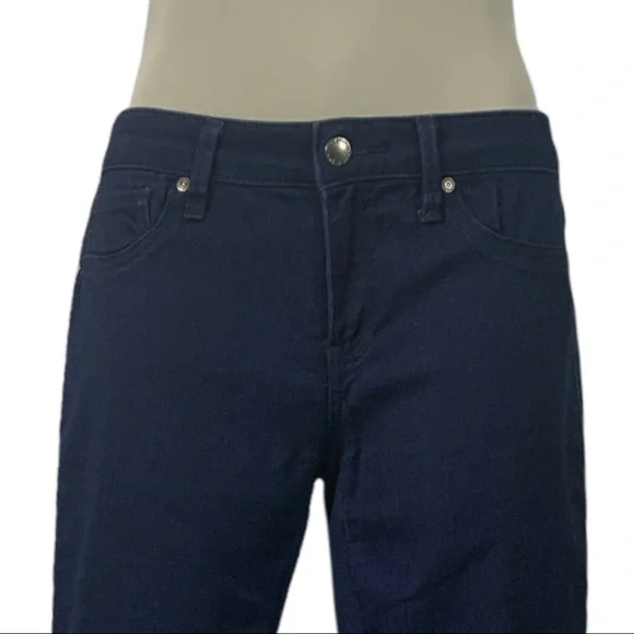 EVERMORE Dark Blue Slime Women’s boot cut Jeans - Picture 5 of 12